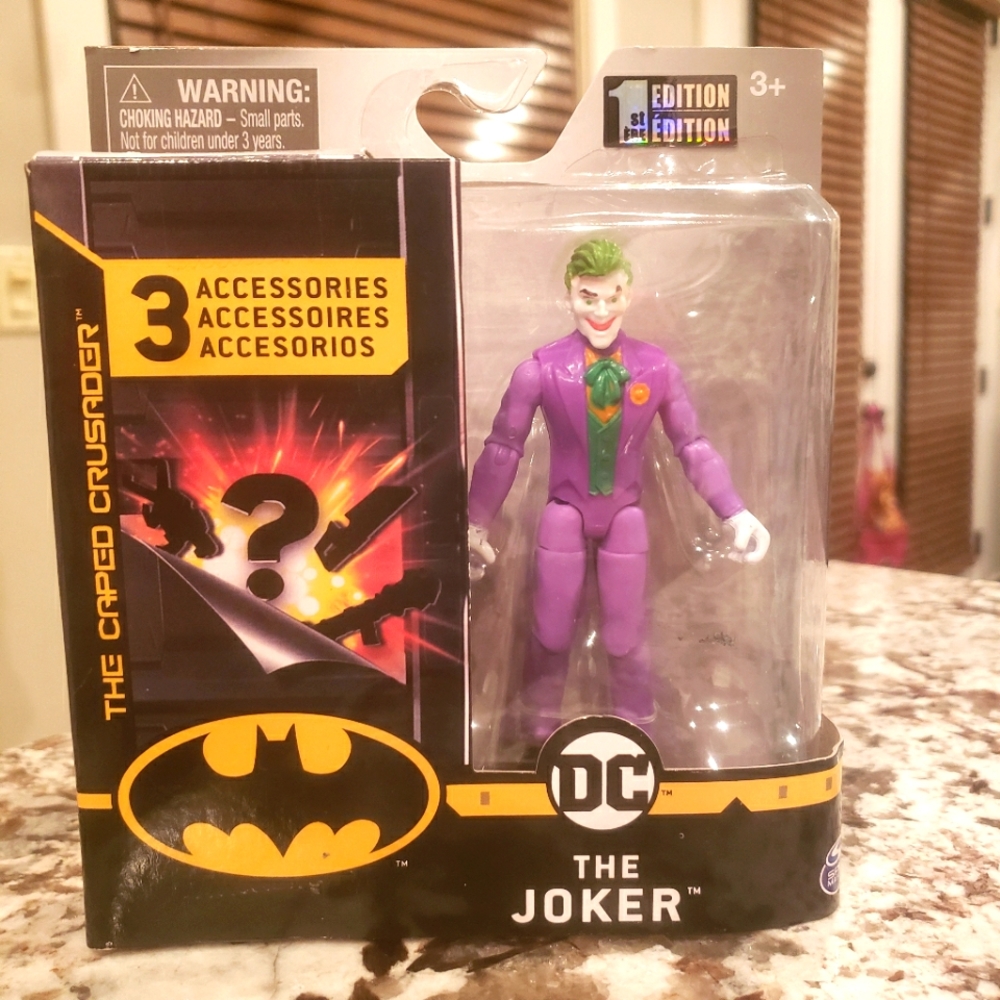 SPIN MASTER DC The Joker - First Edition - 4" Figure